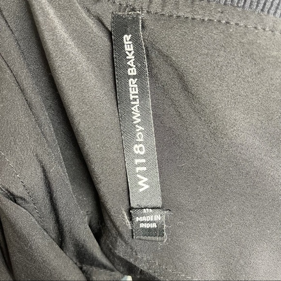 W118 by Walter Baker Snakeskin Print Bomber Jacket Sz M - Picture 6 of 8